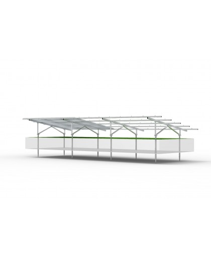 Szyna montażowa 4300mm do systemów gruntowych w poziomie