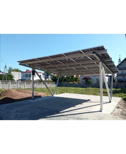 Zestaw Carport 8,01 kW HUAWEI SUN 2000-8KTL-M1 Trina Solar 445W